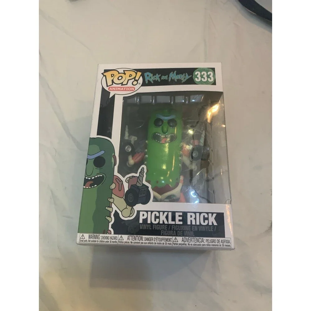 Funko Pop Pickle Rick 333 Rick & Morty Vinyl Figurine Rat Suit Animation New